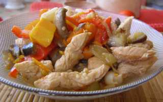 Как приготовить овощное рагу с мясом