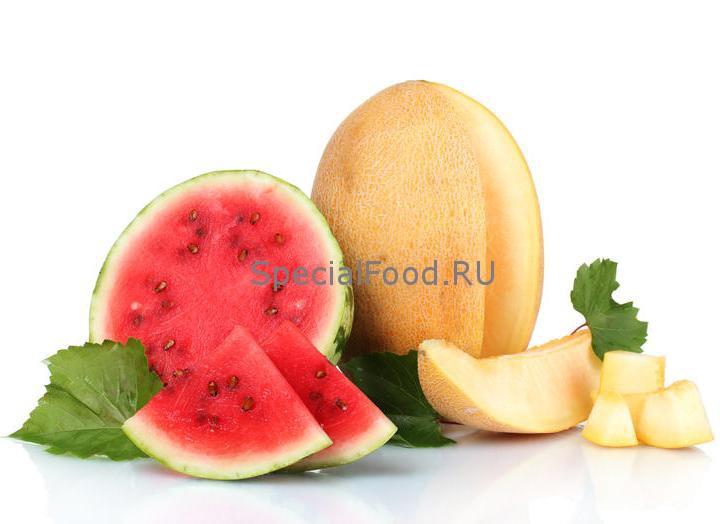 Арбуз и дыня