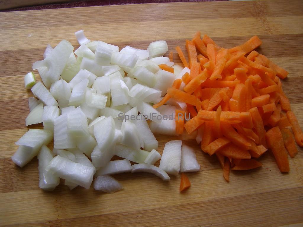 Морковь и лук