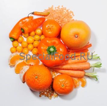 Оранжевые продукты