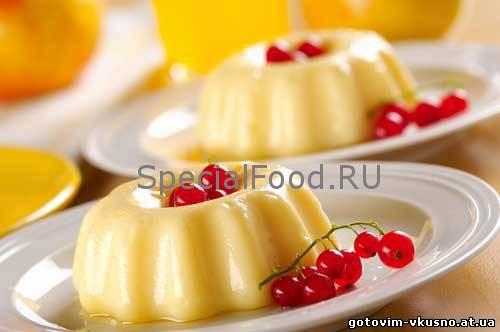 Молочный пудинг