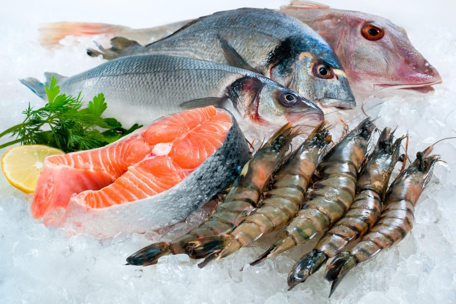 Морепродукты и рыба
