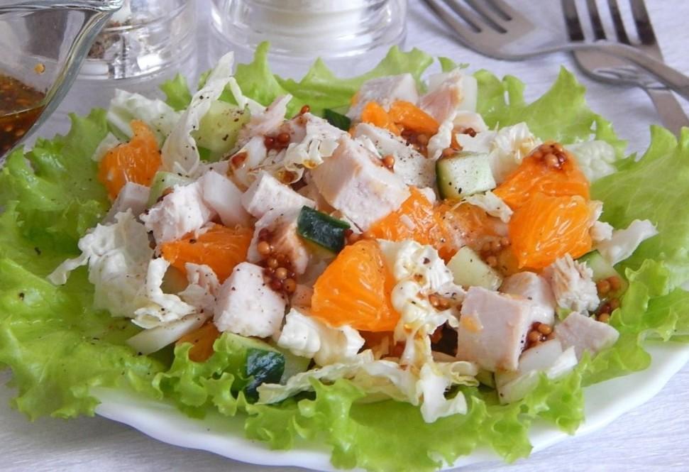 Салат с кроликом