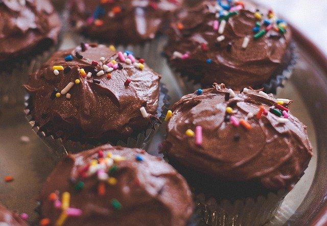 шоколадные кексы