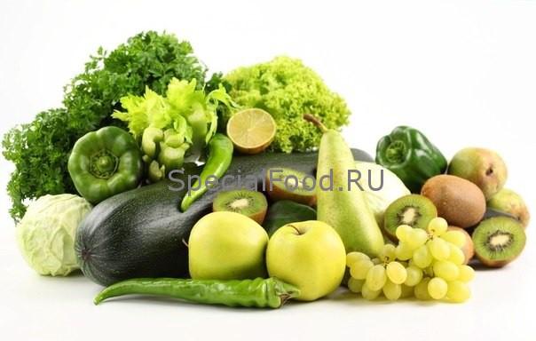 Зеленые продукты