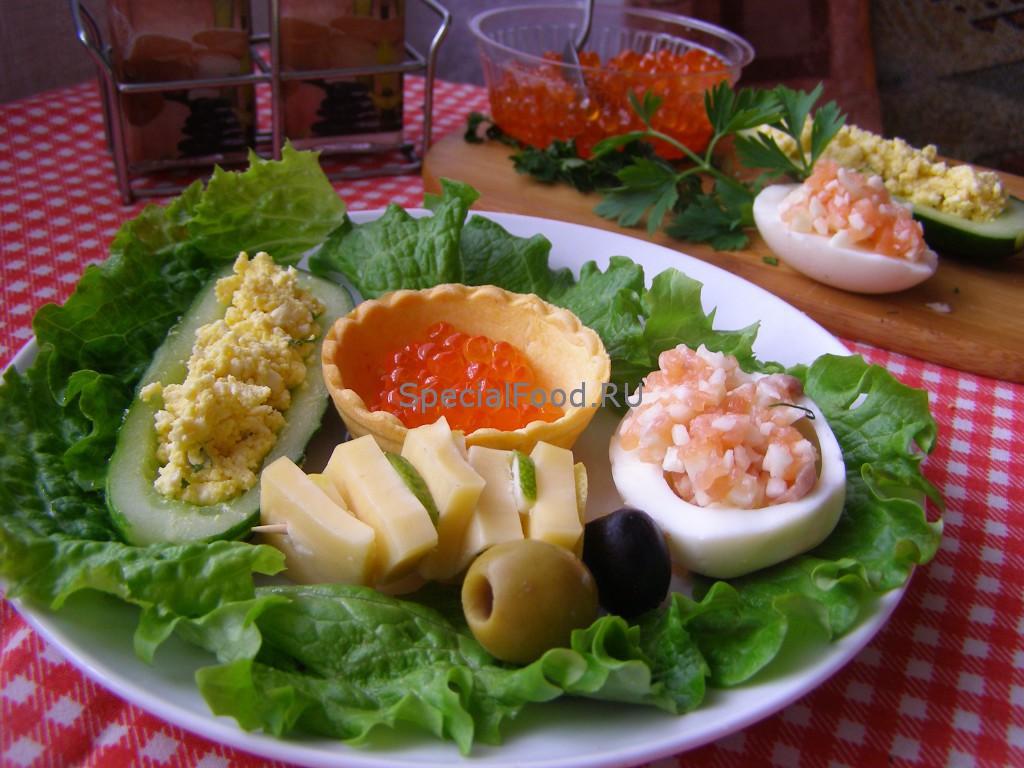 Закуска малокалорийная